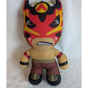 WWE‎ Lucha Libre Wrestler Plush Toy Stuffed Action Figure Red Mask Character 12"